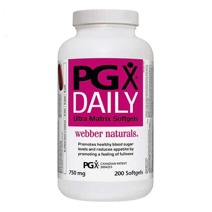 Webber Naturals PGX Daily Weight Control by Normalizing Blood Sugar 75 ...