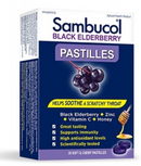 Sambucol Black Elderberry Pastilles 20 Soft & Chewy Pastilles